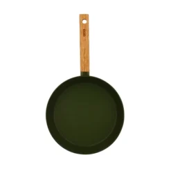 Poêle Ector Induction Aluminium Revêtu Manche En Bois 24 Cm Vert -Cuisine Boutique 108020 4 1 Poele Ector induction aluminium revetu manche en bois 24 cm vert Ogo