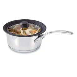 Couvercle En Verre Et Silicone Noir Multidiamètres 16, 18 Et 20 Cm -Cuisine Boutique 14779 2 3 Couvercle en verre et silicone noir multidiametres 16 18 et 20 cm Mathon