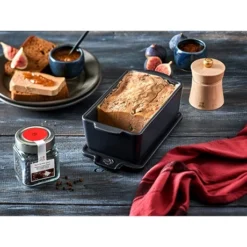 Peugeot Terrine Céramique Ardoise 20 Cm 650 Ml -Cuisine Boutique 201209 2 2 Terrine ceramique ardoise 20 cm 650 ml Peugeot