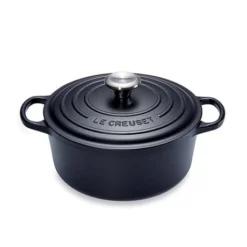 Le Creuset Cocotte Fonte Rond 24 Cm Noir