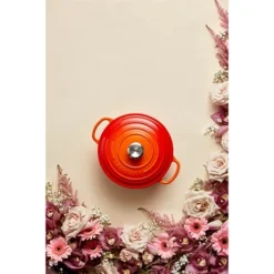 Le Creuset Cocotte Fonte Rond 26 Cm Volcanique -Cuisine Boutique 213185 3 3 Cocotte fonte rond 26 cm volcanique Le Creuset