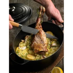 Le Creuset Cocotte Fonte Ovale 29 Cm Noir -Cuisine Boutique 213200 2 2 Cocotte fonte ovale 29 cm noir Le Creuset