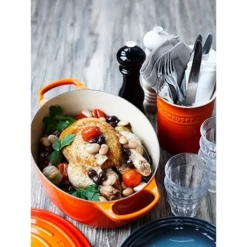 Le Creuset Cocotte Fonte Ovale Volcanique 29 Cm 6 Le Creuset Cocotte Fonte Ovale Volcanique 29 Cm -Cuisine Boutique 213202 2 3 Cocotte fonte ovale volcanique 29 cm Le Creuset