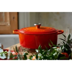 Le Creuset Cocotte Fonte Ovale Volcanique 29 Cm 7 Le Creuset Cocotte Fonte Ovale Volcanique 29 Cm -Cuisine Boutique 213202 3 3 Cocotte fonte ovale volcanique 29 cm Le Creuset