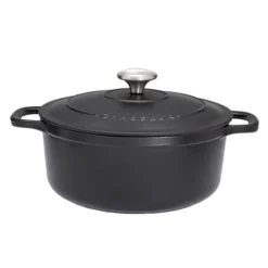 Cocotte Sublime Fonte Rond 6,1 L 28 Cm Noir