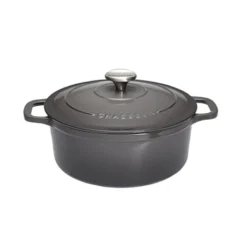 Cocotte Sublime Fonte Rond 6,1 L 28 Cm Grise