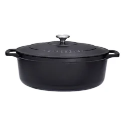 Cocotte Sublime Fonte Ovale 6 L 31 Cm Noir