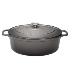 Cocotte Sublime Fonte Ovale 6 L 31 Cm Grise