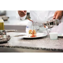 Casserole Inox Castel'Pro 18 Cm -Cuisine Boutique 274061 3 3 Casserole inox Castel Pro 18 cm Cristel