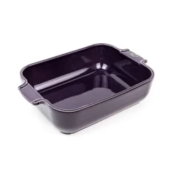 Peugeot Plat Rectangulaire Aubergine 25 Cm