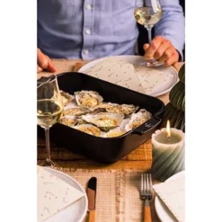 Peugeot Plat à Four Céramique Appolia Rectangulaire Noir Mat 40 Cm -Cuisine Boutique 301368 4 3 Plat a four ceramique Appolia rectangulaire noir mat 40 cm Peugeot