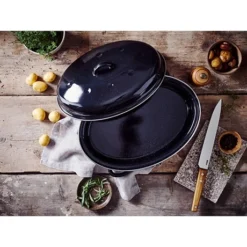 BEKA Roaster émail Roasty Cook 42 Cm -Cuisine Boutique 383003 2 1 Roaster email Roasty Cook 42 cm Beka