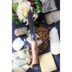 Opinel Couteau Pliant Tradition N°8 Inox 8,5 Cm Manche En Hêtre -Cuisine Boutique 411032 4 2 Couteau pliant tradition N 8 Inox 8 5 cm manche en hetre Opinel