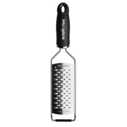 Microplane Râpe à Fromage Double Tranchant Gourmet Noir