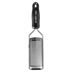 Microplane Râpe à Fromage Fine Gourmet Noire