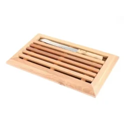 Planche à Pain En Hêtre Avec Grille Amovible Et Couteau 38,5 Cm -Cuisine Boutique 48106 2 6 Planche a pain en hetre avec grille amovible et couteau 38 5 cm Mathon