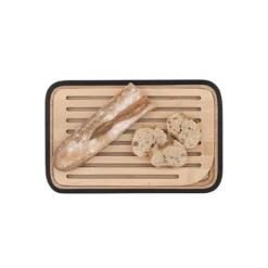 Planche à Pain En Bambou Noir 28 Cm