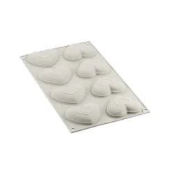 Silikomart Kit 6 Mini Tarte En Silicone Petit Amour -Cuisine Boutique 500007 2 2 Kit 6 mini tarte en silicone Petit Amour Silikomart