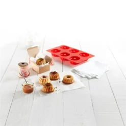 Lekue Moule Silicone 6 Minis Kouglofs 90 Ml -Cuisine Boutique 511121 4 2 Moule silicone 6 minis kouglofs 90 ml Lekue