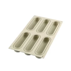 Silikomart Moule 3D Kit Pop 6 Éclairs -Cuisine Boutique 511124 2 1 Moule 3D Kit Pop 6 Eclairs Silikomart