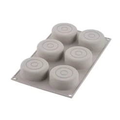 Silikomart Moule 6 Pièces 3D Mini Color Silicone 690 Ml -Cuisine Boutique 511152 2 1 Moule 6 pieces 3D mini Color silicone 690 ml Silikomart