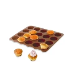 Flexi' Plaque Silicone 20 Mini-muffins