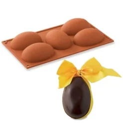 Silikomart Moule Demi-oeufs De Pâques En Silicone