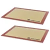 Lot De 2 Tapis De Cuisson Professionnels En Silicone