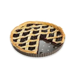 Tourtière Perforée Acier Revêtu Anti-adhérent 30 Cm -Cuisine Boutique 54106 4 7 Tourtiere perforee acier revetu anti adherent 30 cm Mathon