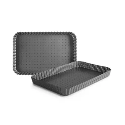 Ibili Moule Rectangle Perforé En Acier 31 X 21 Cm