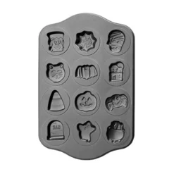 Ibili Plaque En Acier 12 Biscuits Halloween