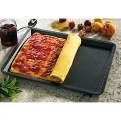 Plaque à Pâtisserie Acier Revêtu Anti-adhérent 40 Cm 7 Plaque à Pâtisserie Acier Revêtu Anti-adhérent 40 Cm -Cuisine Boutique 54211 2 6 Plaque a patisserie acier revetu anti adherent 40 cm Mathon