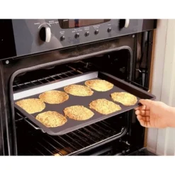 Plaque à Pâtisserie Acier Revêtu Anti-adhérent 40 Cm 8 Plaque à Pâtisserie Acier Revêtu Anti-adhérent 40 Cm -Cuisine Boutique 54211 3 6 Plaque a patisserie acier revetu anti adherent 40 cm Mathon