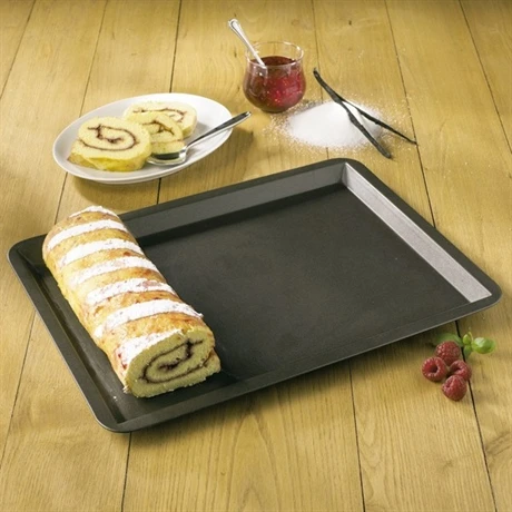 Plaque à Pâtisserie Acier Revêtu Anti-adhérent 40 Cm 5 Plaque à Pâtisserie Acier Revêtu Anti-adhérent 40 Cm – Image 5
