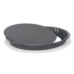 Patisse Moule à Tarte Acier émaillé 30 Cm