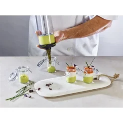 De Buyer Tube Piston à Pression Multi-usage 6 De Buyer Tube Piston à Pression Multi-usage -Cuisine Boutique 56504 2 3 Tube piston a pression multi usage De Buyer