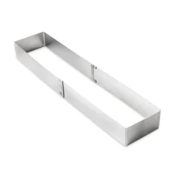 Cadre Extensible Rectangulaire En Inox 25,5 - 48,5 Cm -Cuisine Boutique 573041 2 3 Cadre extensible rectangulaire en inox 25 5 48 5 cm Mathon