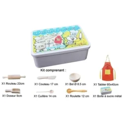 Kit Pâtisserie 8 Pièces Pour Enfants