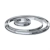De Buyer Cercle à Tartelette Inox Perforé 8 Cm