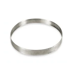 De Buyer Cercle à Tarte Rond Perforé 28,5 Cm