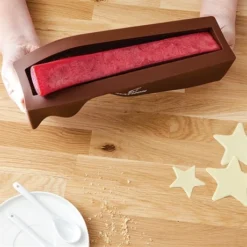 Lot Gouttière à Bûche Inox Et Flexi'moule à Insert -Cuisine Boutique 579025 4 2 Lot gouttiere a buche inox et Flexi moule a insert Mathon