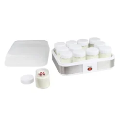 Lot Yaourtière + Ferments + Arômes Vanille Et Framboise + Livre Recettes -Cuisine Boutique 609113 2 1 Lot yaourtiere ferments aromes vanille et framboise livre recettes