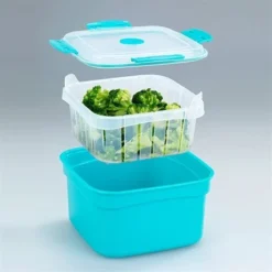 Cuiseur Vapeur Pour Micro-ondes 2 L -Cuisine Boutique 65293 2 3 Cuiseur vapeur pour micro ondes 2 L Wenko by Maximex