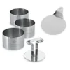 Lot De 3 Cercles Et Poussoir + Support Pour Cercle