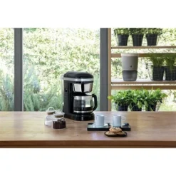 KitchenAid Machine à Café électrique Onyx 1,7 L 1100 W 5KCM1209EOB -Cuisine Boutique 700028 2 1 Machine a cafe electrique onyx 1 7 L 1100 W 5KCM1209EOB Kitchenaid