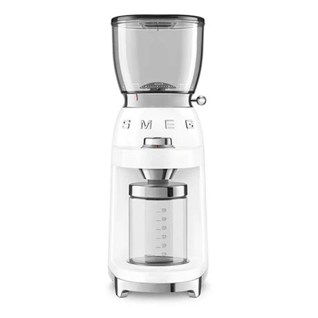 Smeg Broyeur à Café Blanc 150 W CGF01WHEU 1 Smeg Broyeur à Café Blanc 150 W CGF01WHEU