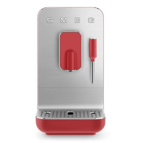 Smeg Machine à Café Avec Broyeur Et Buse Vapeur 1350 W BCC02RDMEU Rouge 2 Smeg Machine à Café Avec Broyeur Et Buse Vapeur 1350 W BCC02RDMEU Rouge – Image 2