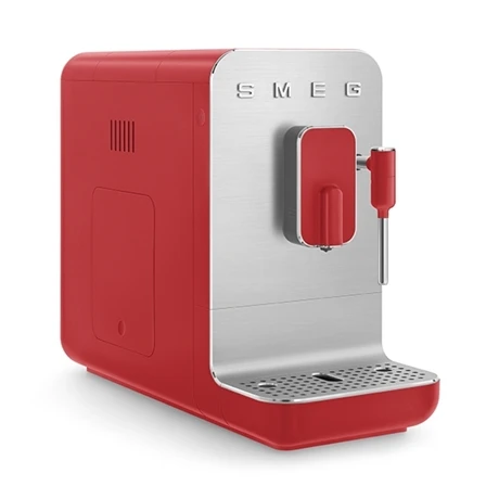 Smeg Machine à Café Avec Broyeur Et Buse Vapeur 1350 W BCC02RDMEU Rouge 4 Smeg Machine à Café Avec Broyeur Et Buse Vapeur 1350 W BCC02RDMEU Rouge – Image 4