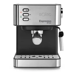 Machine à Expresso Automatique 2 En 1 Inox 20 Bar 850 W
