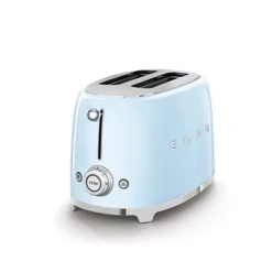 Smeg Toaster 2 Tranches Bleu Azur 950 W TSF01PBEU -Cuisine Boutique 701002 2 1 Toaster 2 tranches bleu azur 950 W TSF01PBEU Smeg
